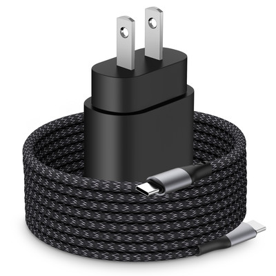 25W Type C Super Fast Charger Block with 10FT Long USB C to C Charger Cable for Samsung Galaxy S23 Ultra/S23/S23+/S22 Ultra/S22/S22+/S21/S21 Ultra/S20/S20 Ultra, Note 20/Note 10, Pixel 7 6 5, Android
